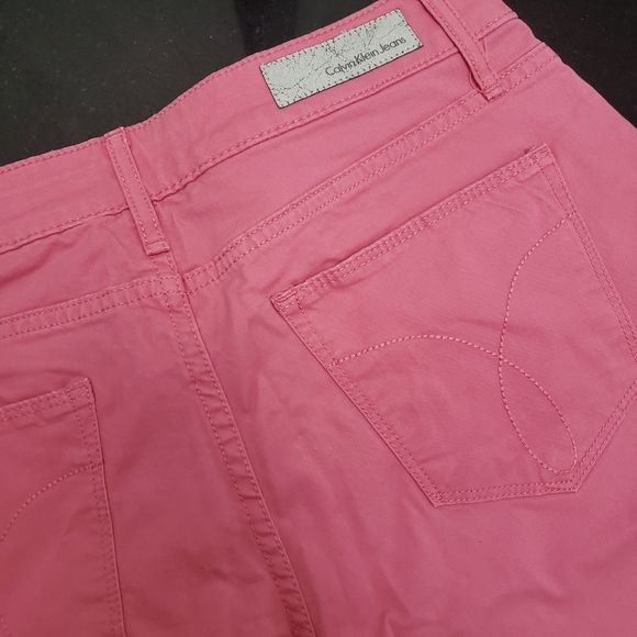 Pink Calvin Klein Jeans, Like New! - Picture 3 of 3